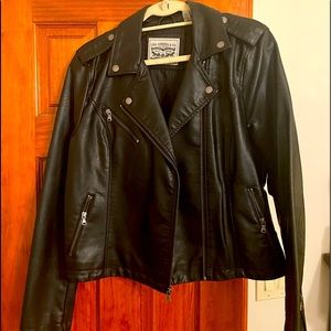 Levi’s Leather Moto Jacket